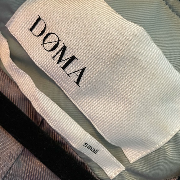 DOMA Studded Aviator Bomber Jacket Small - Picture 4 of 4